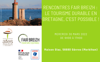 Rencontres Fair Breizh le 30 mars 2022 : un rendez-vous dedié aux acteurs du tourisme en bretagne